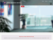 Tablet Screenshot of heerabgroup.com